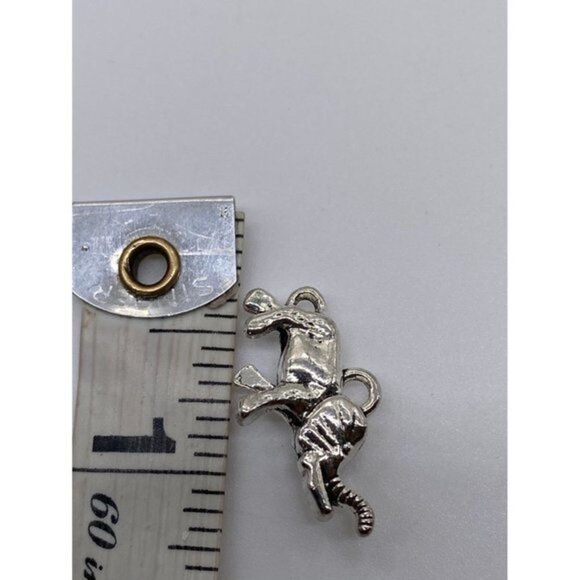 Animal Charm Pendant Tibetan Silver Tone Double Sided Pendant Item 3441 - Picture 3 of 6